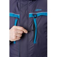 Костюм для рыбалки GRAYLING Соболь, зимний, графит р-р 44-46 рост 170-176